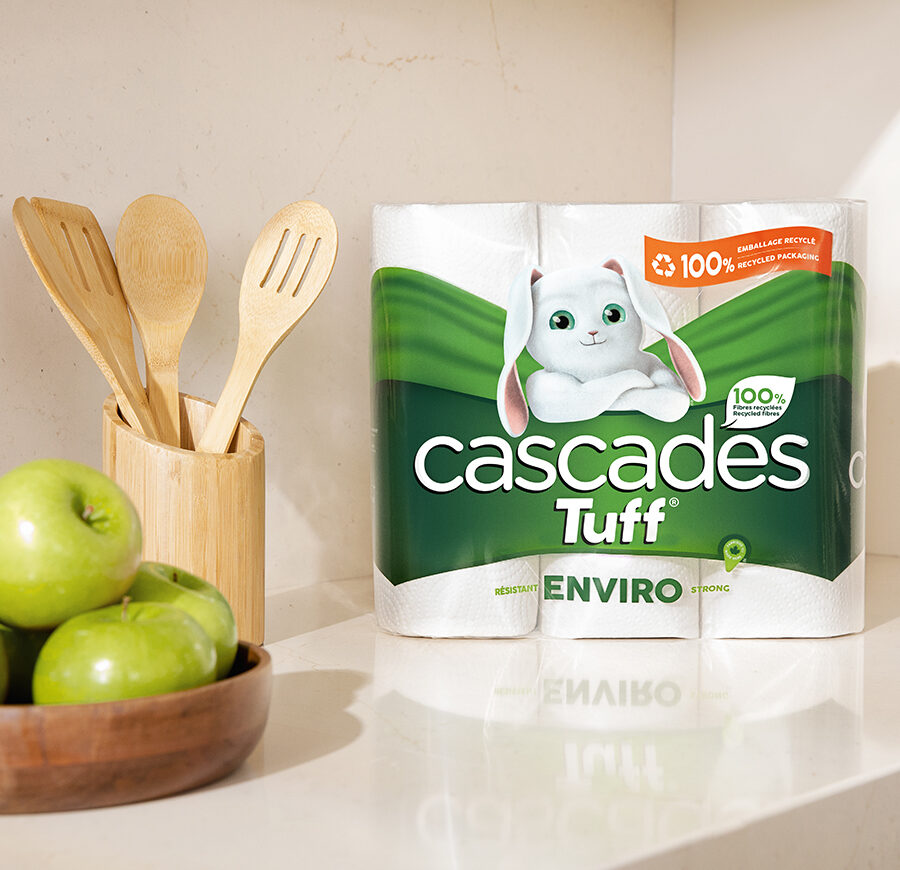 Papier absorbant Cascades Tuff Enviro cuisine Emballage